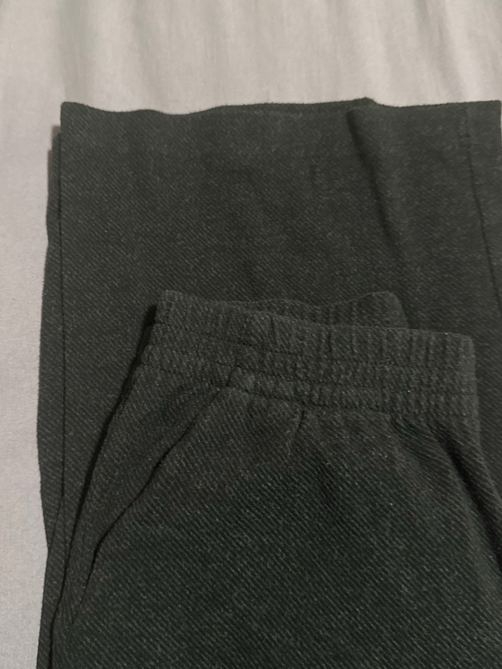 Faherty Wide-Leg Pants in Black